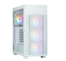 Корпус ZALMAN S5 NEO, ATX, WHITE, WINDOW, 2xCOMBO (3.5" or 2.5"), 4x2.5", 1xUSB2.0, 1xUSB3.1, FRONT 3x120mm FRGB, REAR 1x120mm FRGB