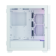 Корпус ZALMAN S5 NEO, ATX, WHITE, WINDOW, 2xCOMBO (3.5" or 2.5"), 4x2.5", 1xUSB2.0, 1xUSB3.1, FRONT 3x120mm FRGB, REAR 1x120mm FRGB