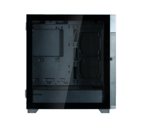 Корпус ZALMAN S5 NEO, ATX, BLACK, WINDOW, 2xCOMBO (3.5" or 2.5"), 4x2.5", 1xUSB2.0, 1xUSB3.1, FRONT 3x120mm FRGB, REAR 1x120mm FRGB