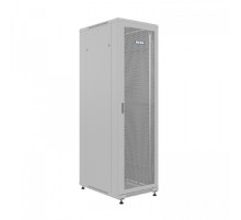 NTSS Шкаф напольный универсальный серверный NTSS R 18U 600х800мм, 4 профиля 19, двери перфорированная и сплошная металл, боковые стенки съемные, регулируемые опоры, разобранный, серый RAL 7035 NTSS-R1
