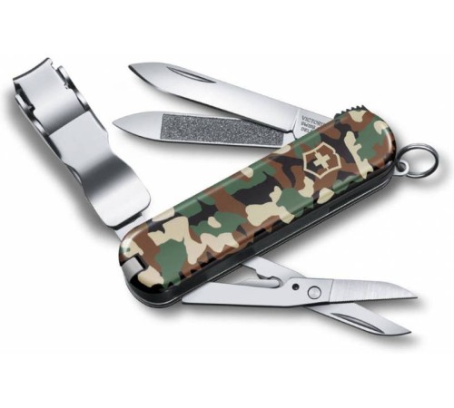 Нож перочинный Victorinox Nail Clip 580 (0.6463.94) 65мм 8функций камуфляж подар.коробка Нож перочинный Victorinox Nail Clip 580 (0.6463.94) 65мм 8функций камуфляж подар.коробка
