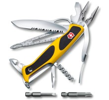 Нож перочинный Victorinox RangerGrip Boatsman (0.9798.MWC8) 130мм 22функций желтый/черный карт.коробка
