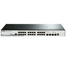 Коммутатор D-Link DGS-1510-28P/A1A 24G 2SFP 2SFP+ 24PoE 193W управляемый