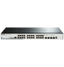 Коммутатор D-Link DGS-1510-28P/A1A 24G 2SFP 2SFP+ 24PoE 193W управляемый