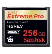 Карта памяти SanDisk Extreme Pro CF 160MB/s 256 GB VPG 65, UDMA 7