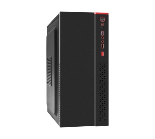 Корпус Miditower ExeGate EX298134RUS AA-443U (ATX, без БП, 2*USB+1*USB3.0+HD Audio, черный)