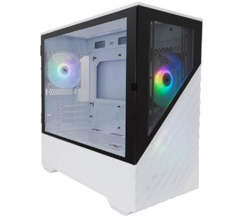 1STPLAYER DK D7 ARGB White / mATX / 3x120mm ARGB fans / D7-WH-3F7-W