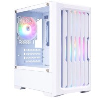 1STPLAYER BULLET HUNTER H2 White / mATX / 4x120mm FRGB fans / H2-WH-4F1-W