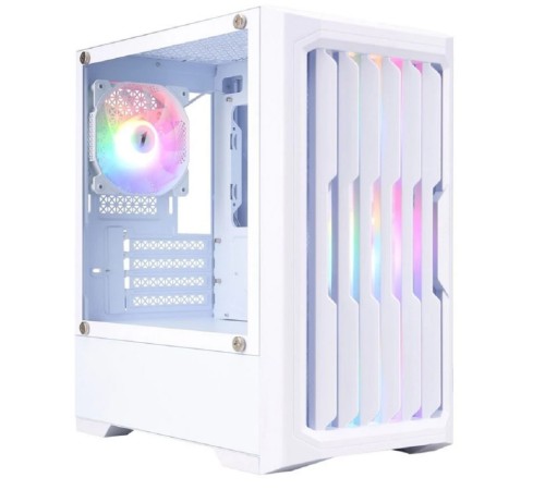 1STPLAYER BULLET HUNTER H2 White / mATX / 4x120mm FRGB fans / H2-WH-4F1-W 1STPLAYER BULLET HUNTER H2 White / mATX / 4x120mm FRGB fans / H2-WH-4F1-W