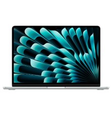 Apple MacBook Air 13-inch 2025 [MW0X3LL/A] (КЛАВ.РУС.ГРАВ.) Silver 13.6" Liquid Retina {(2560x1600) M4 10C CPU 10C GPU/16GB/512GB SSD/рекоменд.переходник 11007065}