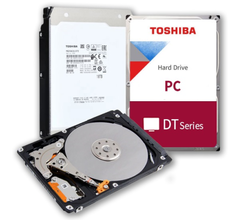 Жесткий диск Toshiba Desktop HDD 3.5" SATA 4Tb, 5400rpm, 128MB buffer, 512e, SMR, DT02ABA400, 1 year Жесткий диск Toshiba Desktop HDD 3.5" SATA 4Tb, 5400rpm, 128MB buffer, 512e, SMR, DT02ABA400, 1 year