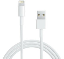 Кабель USB-A – Lightning, 2,4А, 2м, ПВХ, белый REXANT