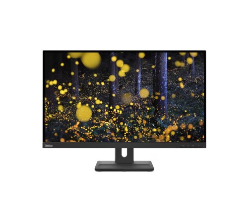 Монитор Lenovo 27" E27q-20, 16:9, IPS, 2560 x 1440, 4ms, 350cd, 75Hz, 1xHDMI, 1xDP, SPK, HAS, черный