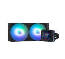 Система водяного охлаждения Zalman Alpha2 A24 DS ARGB черная 120мм алюминий+медь 2000rpm 29.7db 4-pin 320W
