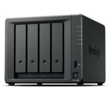Synology DS425+ Сетевое хранилище 4x2.5"/3.5" SATA, Intel Celeron J4125/4x2GHz, 2GB DDR4, 1x2,5 Гбит/с, 1x1 Гбит/с