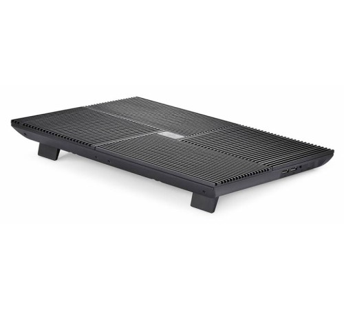 Подставка для ноутбука Deepcool MULTI CORE X8 (MULTICOREX8) 17"381x268x29мм 23дБ 2xUSB 4x 100ммFAN 1290г алюминий/пластик черный