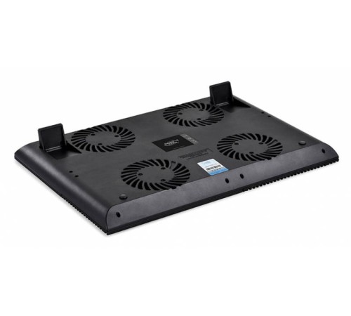 Подставка для ноутбука Deepcool MULTI CORE X8 (MULTICOREX8) 17"381x268x29мм 23дБ 2xUSB 4x 100ммFAN 1290г алюминий/пластик черный