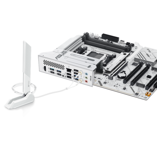 Материнская плата Asus X870 MAX GAMING WIFI7 W SocketAM5 AMD X870 4xDDR5 ATX AC`97 8ch(7.1) 2.5Gg RAID+HDMI