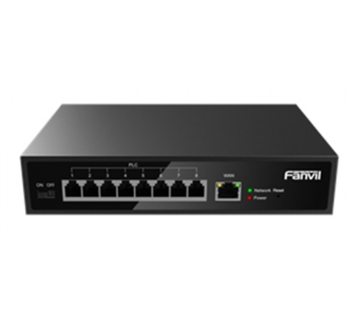 Коммутаторы Fanvil 2 Wire POE Switch- 8 ports Коммутаторы Fanvil 2 Wire POE Switch- 8 ports