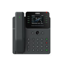 IP-телефон Fanvil V62 Pro Enterprise Phone with Wireless Handset 6-Party Local Conference HD voice 8 SIP lines 8 Line key 2.8 Inch color screen Opus+IPV6 21 DSS keys PSU