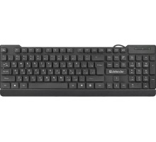 Defender Проводная клавиатура Element HB-190 USB RU,черный,полноразмерная Defender HB-190 USB (45191)