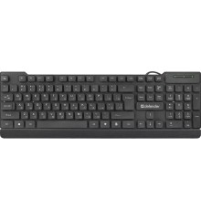 Defender Проводная клавиатура Element HB-190 USB RU,черный,полноразмерная Defender HB-190 USB (45191)