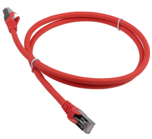 Патч-корд Lanmaster LAN-PC45/S6A-2.0-RD FTP вилка RJ-45-вилка RJ-45 кат.6А 2м красный LSZH (уп.:1шт)