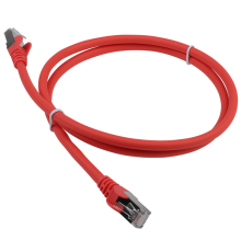 Патч-корд Lanmaster LAN-PC45/S6A-2.0-RD FTP вилка RJ-45-вилка RJ-45 кат.6А 2м красный LSZH (уп.:1шт)