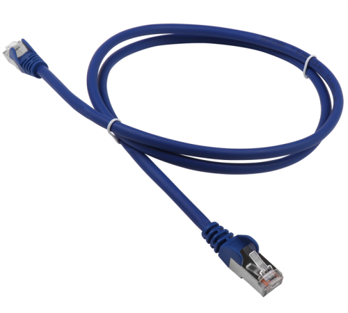 Патч-корд Lanmaster LAN-PC45/S5E-5.0-BL UTP вилка RJ-45-вилка RJ-45 кат.5е 5м синий LSZH (уп.:1шт)
