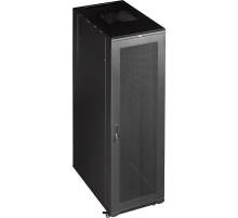 Шкаф коммутационный Lanmaster (TWT-CBB-27U-6X8-P1) 27U 600x800мм пер.дв.перфор. задн.дв.перфор.2-хст. 2 бок.пан. 800кг черный IP20