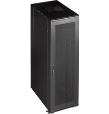 Шкаф коммутационный Lanmaster (TWT-CBB-27U-6X8-P1) 27U 600x800мм пер.дв.перфор. задн.дв.перфор.2-хст. 2 бок.пан. 800кг черный IP20