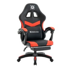 Кресло игровое Defender Runa PRO Черн/крас, PU, класс2