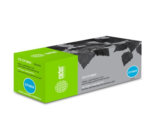 Картридж лазерный Cactus CS-CF380X CF380X черный (4400стр.) для HP LJ Pro M476dn/M476nw/M476dw