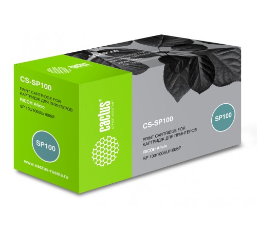 Картридж лазерный Cactus CS-SP100 407059 черный (2000стр.) для Ricoh SP100/100SU/100SF