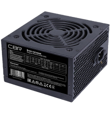 Блок питания CBR ATX 500W, 12cm fan, 20+4pin/1*4+4pin/1*6+2pin/2*IDE/4*SATA, кабель питания 1.2м, черный [PSU-ATX500-12EC]