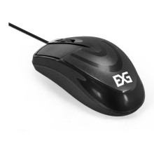 Exegate EX295306RUS Мышь ExeGate Professional Standard SH-8025 (USB, оптическая, 1000dpi, 3 кнопки и колесо прокрутки, длина кабеля 1,5м, черная, Color Box)