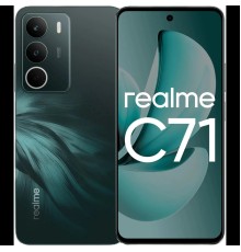 Смартфон Realme RMX5303 C71 256Gb 8Gb зеленый моноблок 3G 4G 2Sim 6.67" 720x1604 Android 15 50Mpix 802.11 a/b/g/n/ac NFC GPS GSM900/1800 GSM1900 FM