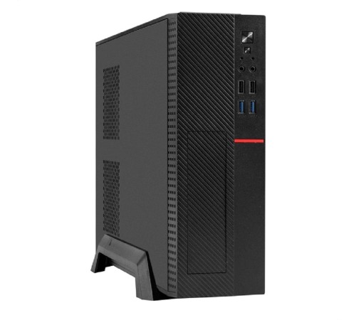 Exegate EX298770RUS Корпус Desktop ExeGate MI-307U2 (mini-ITX/mATX, без БП, 2*USB+2*USB3.0, HD аудио, черный)
