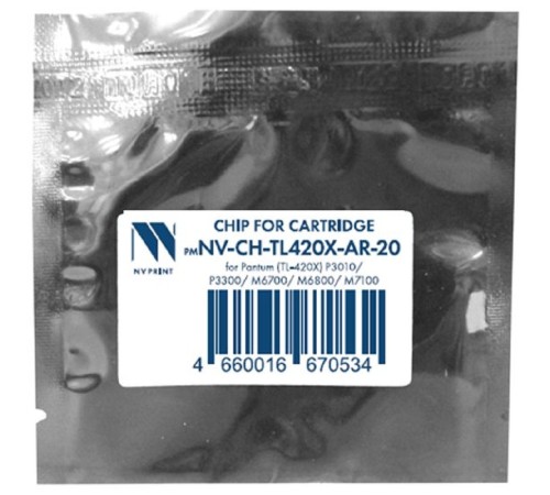 Чип NVP для Pantum (TL-420X) (20шт) P3010/P3300/M6700/M6800/M7100, безлимитный совместимый Чип NVP для Pantum (TL-420X) (20шт) P3010/P3300/M6700/M6800/M7100, безлимитный совместимый