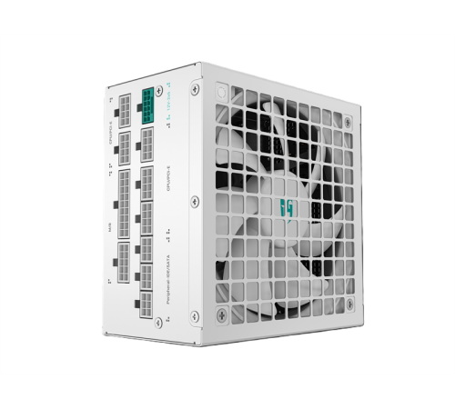 Блок питания Deepcool / GAMERSTORM PN1000M WH (ATX 3.1, 1000W, Full Cable Management, PWM 135mm fan, Active PFC, 80+ GOLD, Active PFC + Full Bridge SRC LLC + DC/DC ,Gen5 PCIe, белый) RET
