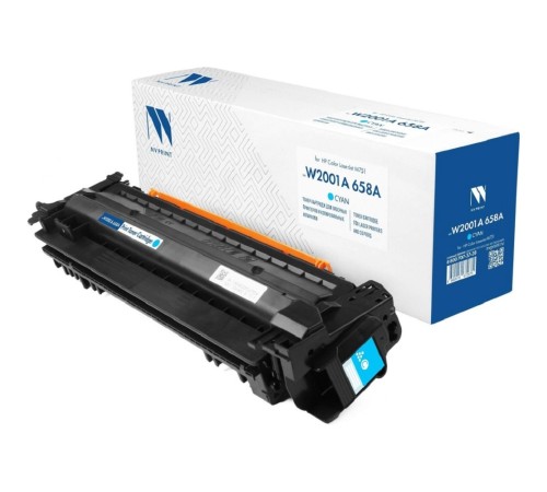 Картридж NVP совместимый NV-W2001A 658A Cyan для HP Color LaserJet M751 (6000k)
