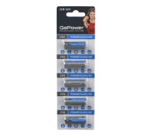 Батарейка GoPower LR27/A27/MN27 BL5 Alkaline 12V (5/100/1000) GoPower LR27 / A27 / MN27 (00-00022424)