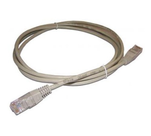 Патч-корд Lanmaster FTP TWT-45-45-7.0/S-GY вилка RJ-45-вилка RJ-45 кат.5е 7м серый ПВХ (уп.:1шт)