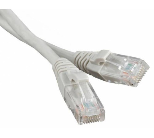 Патч-корд Lanmaster FTP TWT-45-45-7.0/S-GY вилка RJ-45-вилка RJ-45 кат.5е 7м серый ПВХ (уп.:1шт)