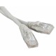 Патч-корд Lanmaster FTP TWT-45-45-7.0/S-GY вилка RJ-45-вилка RJ-45 кат.5е 7м серый ПВХ (уп.:1шт)