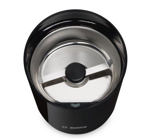 Кофемолка Bosch TSM6A013B 180Вт сист.помол.:ротац.нож вместим.:75гр черный