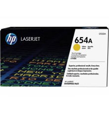 Картридж лазерный HP 654A CF332A желтый (15000стр.) для HP CLJ Ent M651n/M651dn/M651xh/M680dn/M680f
