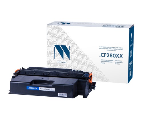 NVPrint CF280XX Картридж для принтеров HP LJ Pro 400/M401/M425, черный, 10 000 стр.