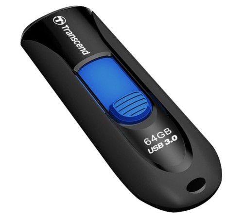 Флеш Диск Transcend 64Gb Jetflash 790 TS64GJF790K USB3.0 черный