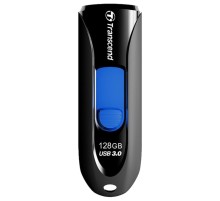 Флеш Диск Transcend 128Gb Jetflash 790 TS128GJF790K USB3.0 черный/синий